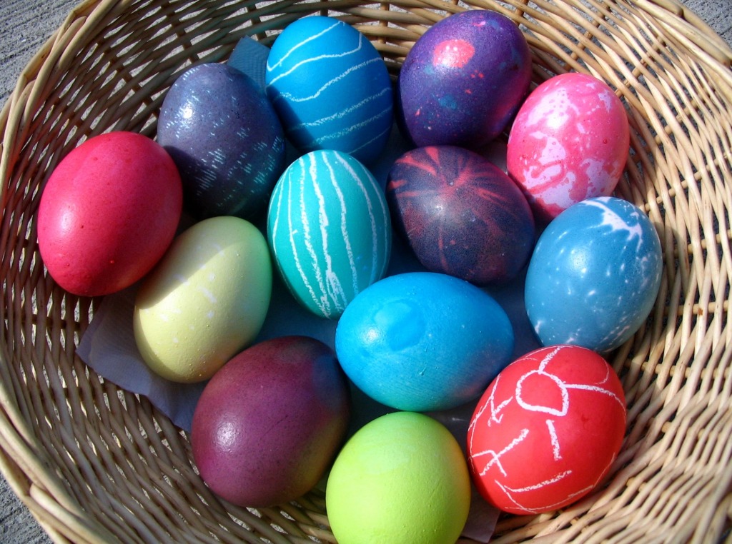 Easter Eggs jigsaw puzzle in Food & Bakery puzzles on TheJigsawPuzzles.com